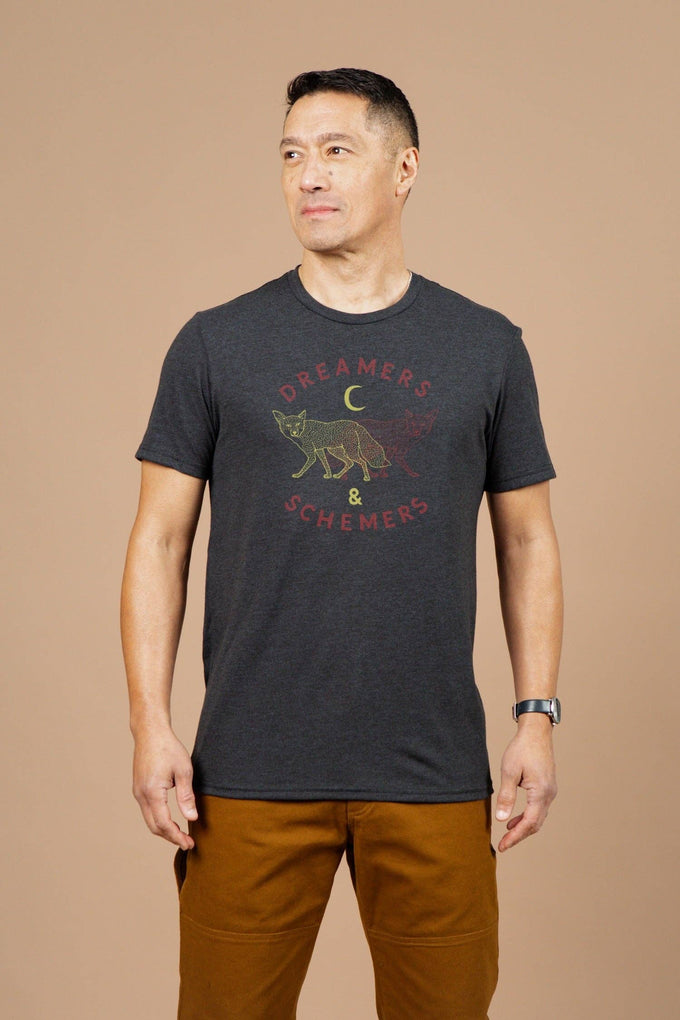 T-shirt uomo Dreamers & Schemers nera