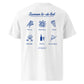T-shirt unisex in cotone biologico “Summer to-do list”