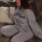 Maglione Palmeral Pigment mezza stagione ecru in cotone biologico