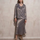 Blusa animalier in poliestere