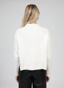 Maglione Lorana écru girocollo
