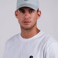 Cappellino dad hat azzurro cielo con logo elefante ricamato