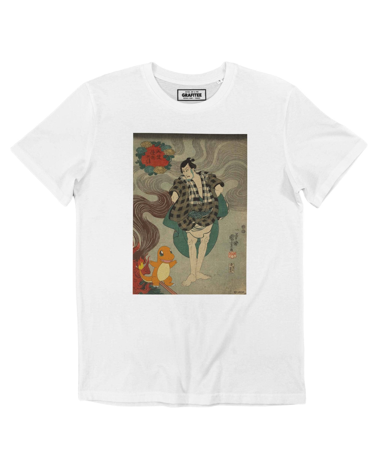 T-shirt Pokémon Giappone in cotone biologico
