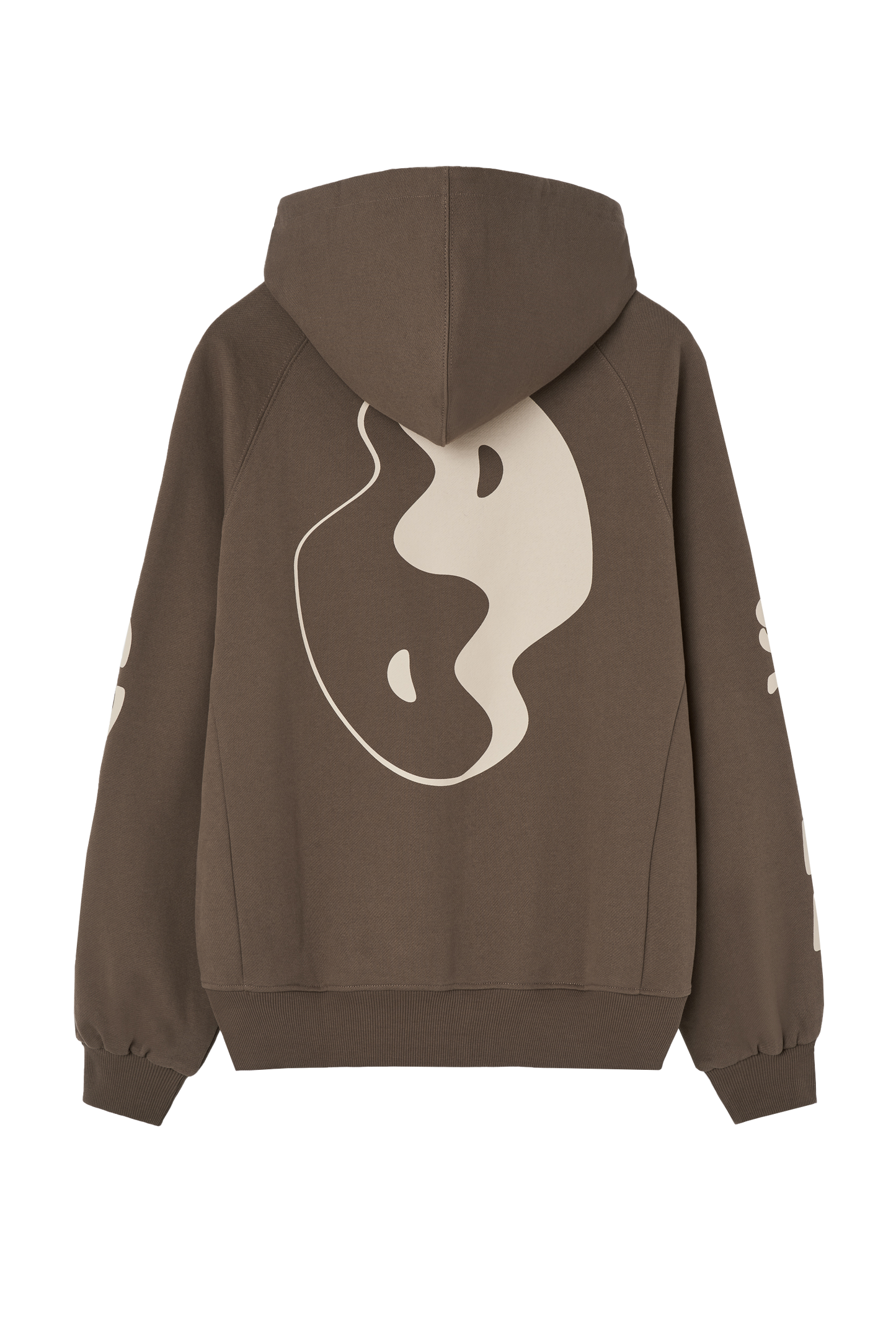 Felpa con zip Tao in cotone biologico