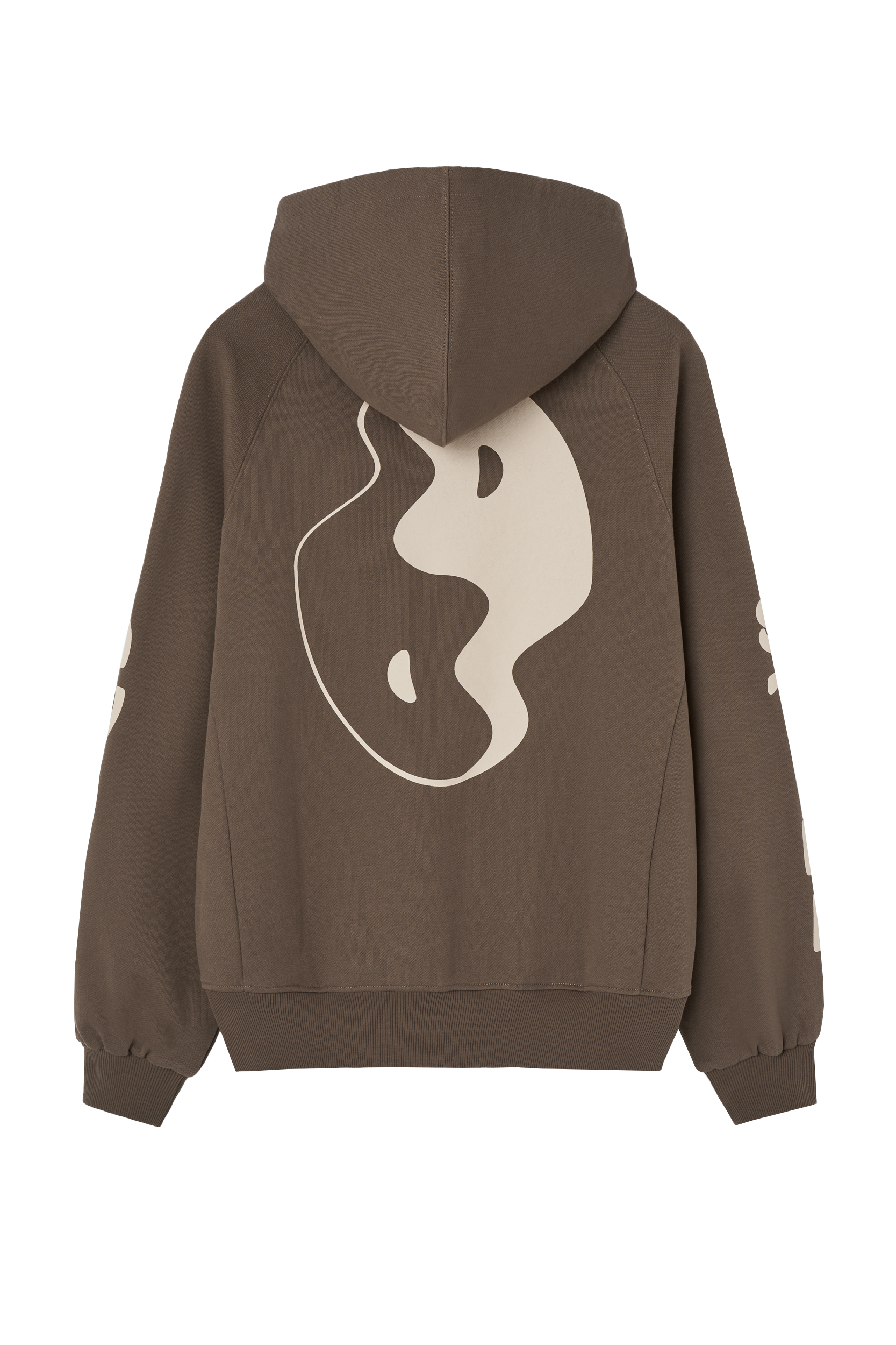 Felpa con zip Tao in cotone biologico