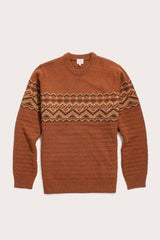 Maglione Fair Isle Rockwood in lana merino