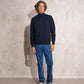 Maglione dolcevita uomo in maglia misto viscosa