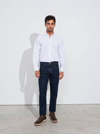 Jeans uomo in denim 100% cotone