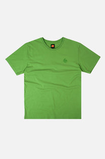 T-shirt tinta in capo verde rachide in cotone biologico