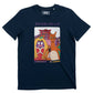 T-shirt American Gothic con stampa Pikachu