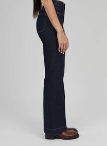 Jeans Paris in denim grezzo a gamba dritta