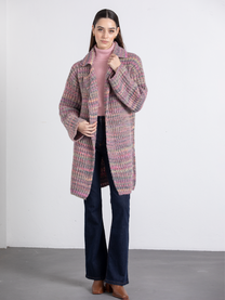 Cappotto in maglia multicolor GUIMANOS