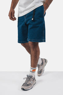 Pantaloncini da arrampicata in denim riciclato Ozone Wash