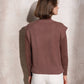 Gilet in maglia senza maniche con bottoni laterali