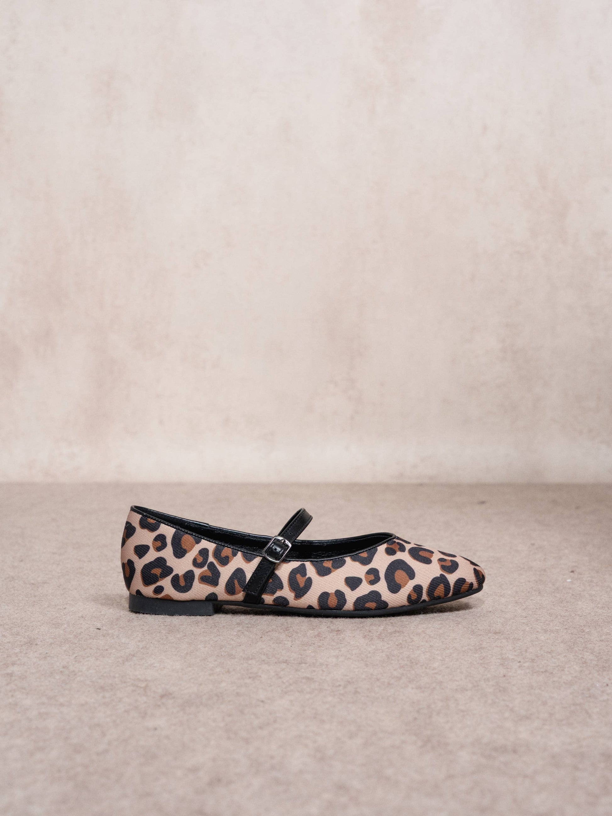 Ballerine Mary Jane animalier leopardate