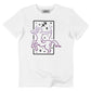T-shirt bianca unisex con stampa Sagittario