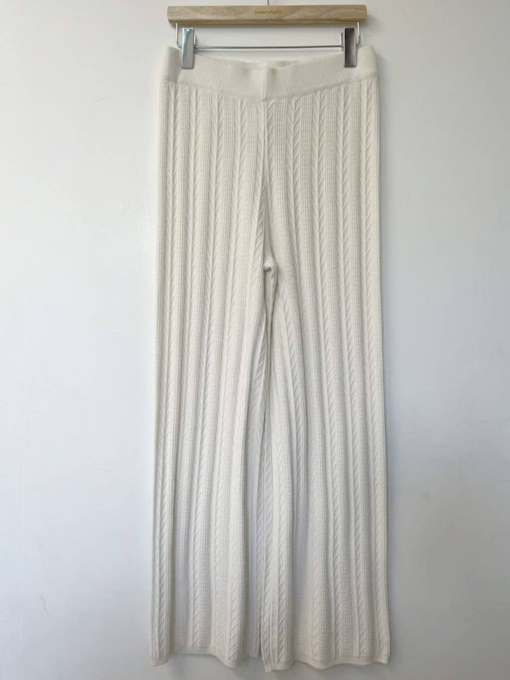 Pantaloni Perly a zampa verde militare