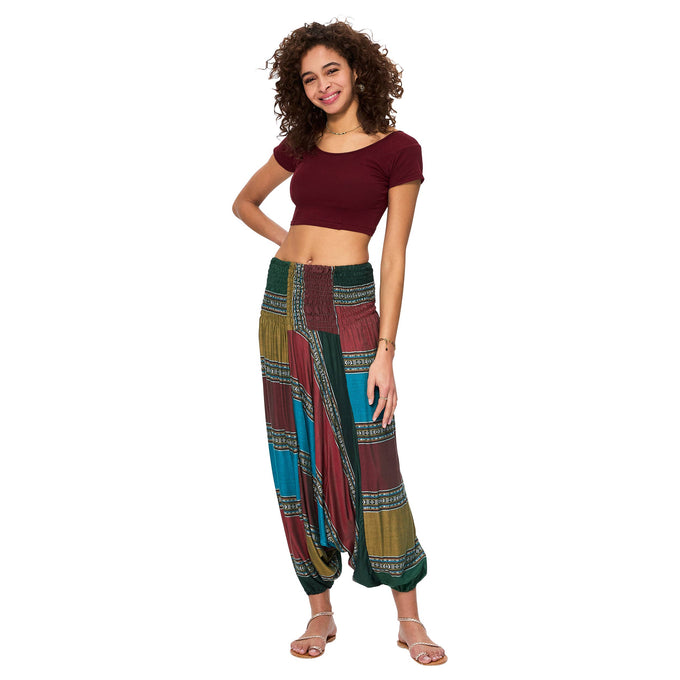 Pantaloni Harem Estivi Boho 3 in 1
