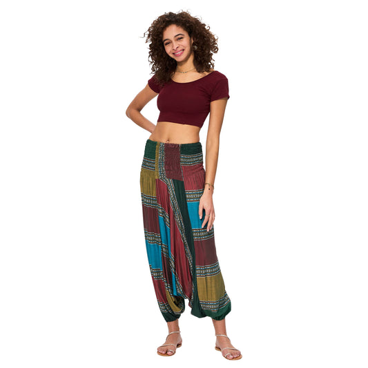 Pantaloni Harem Estivi Boho 3 in 1
