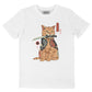 T-shirt unisex Katana il Gatto Vendicatore