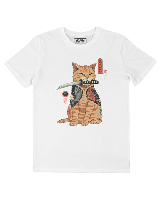 T-shirt unisex Katana il Gatto Vendicatore