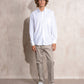 Camicia Oxford uomo in cotone misto