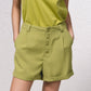 Shorts bermuda a vita alta con bottoni