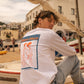 T-shirt a manica lunga Silent Disco in cotone biologico