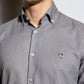 Camicia Oxford grigia antimacchia