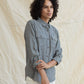 Camicia Lenon in chambray grigio ferro