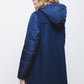 Cappotto montgomery con cappuccio