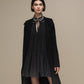 Cappotto cardigan in maglia con cintura e maxi collo