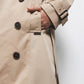 Trench classico doppiopetto con cintura