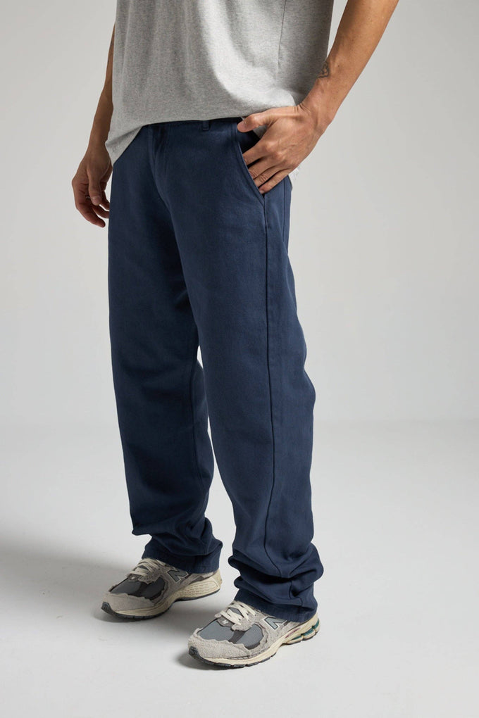 Pantaloni workwear Baritono blu da uomo