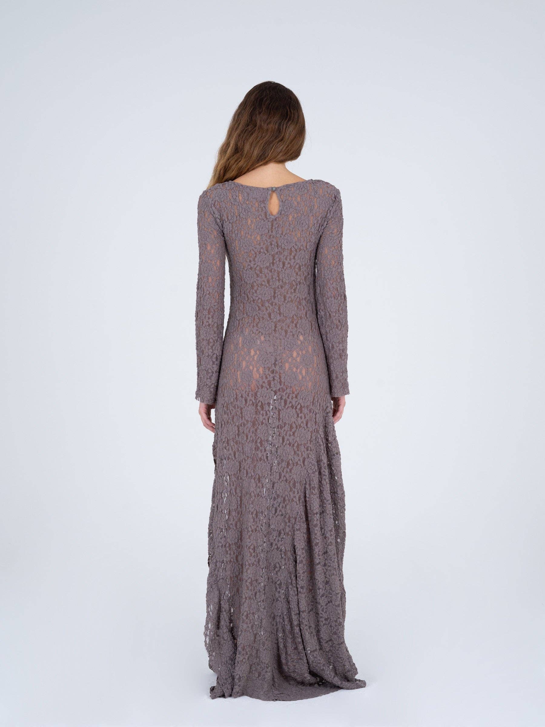 Abito maxi in pizzo Sunbeam