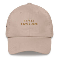 Cappellino da baseball Coffee Social Club ricamato