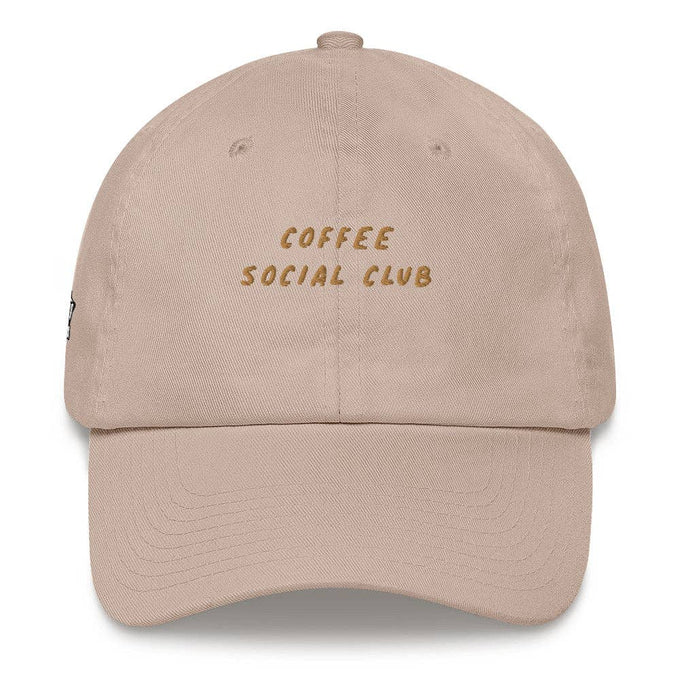 Cappellino da baseball Coffee Social Club ricamato