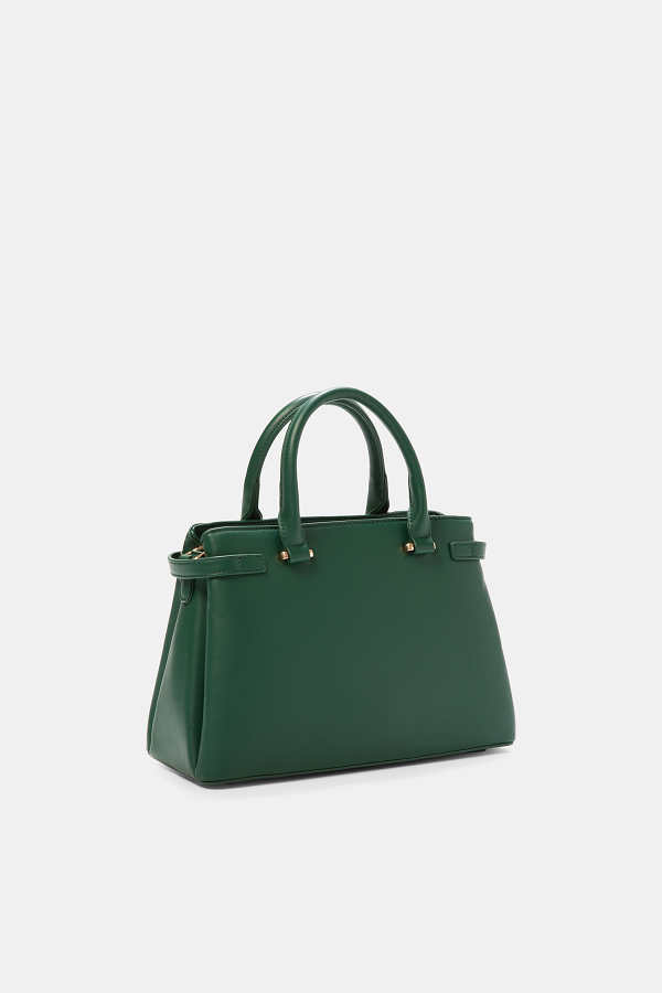 Borsa a Mano in Ecopelle con Tracolla Regolabile