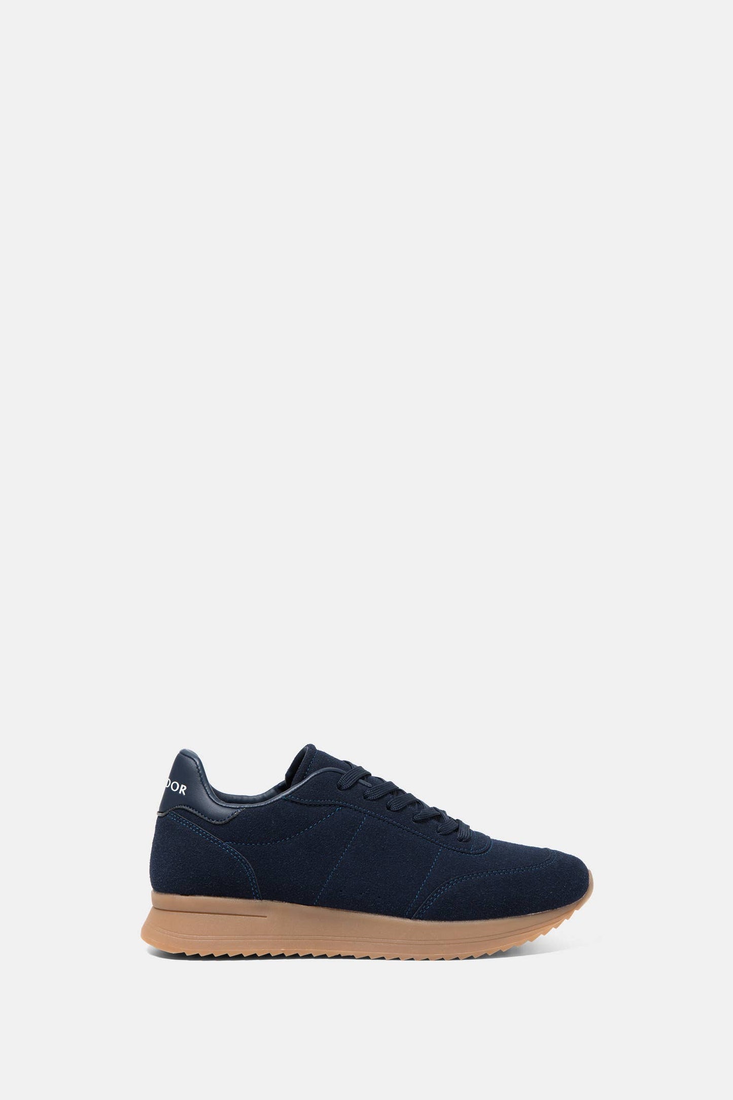 Sneakers bicolori con suola gum