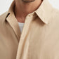 Trench coat elegante beige da uomo