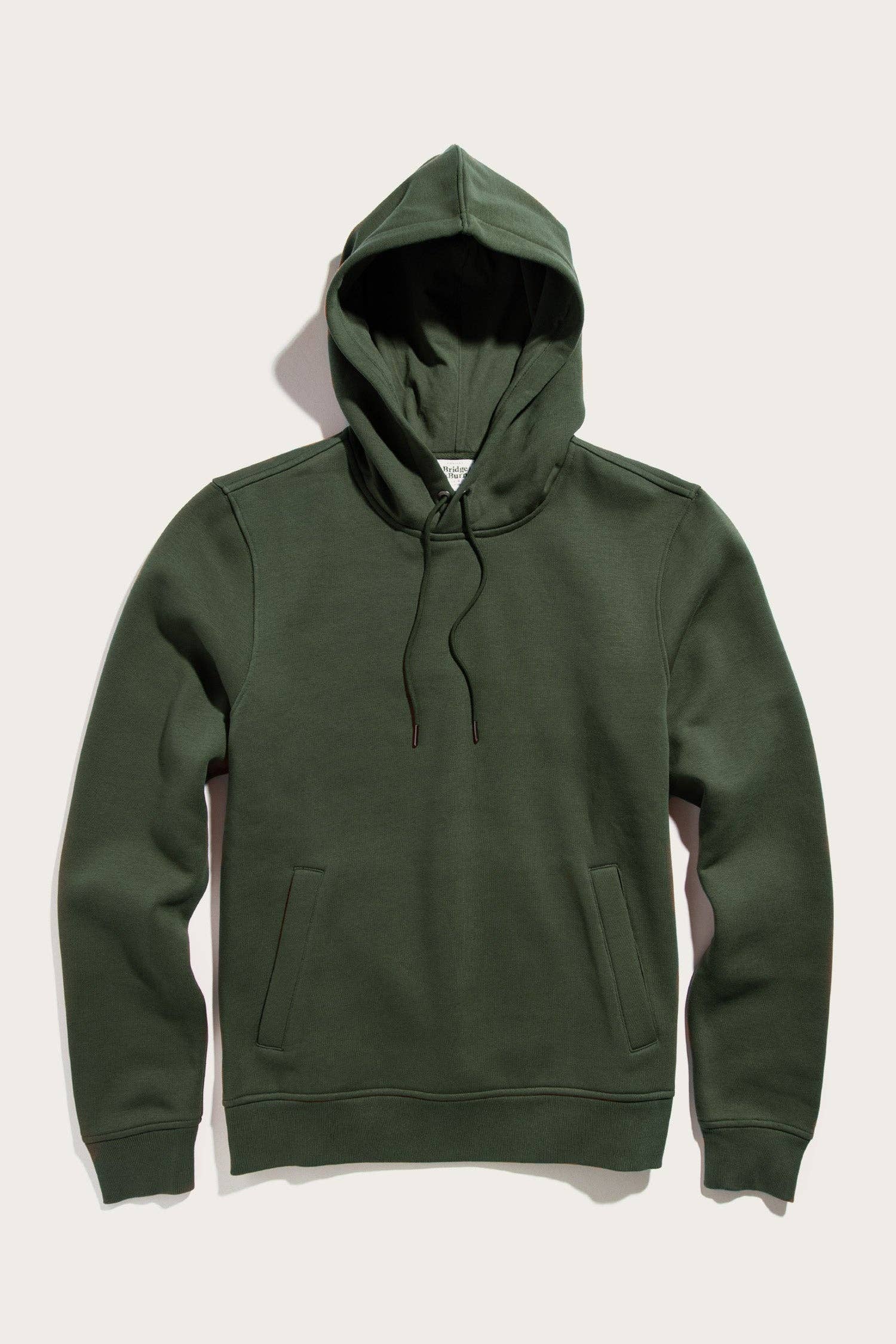 Felpa con cappuccio Williams verde foresta