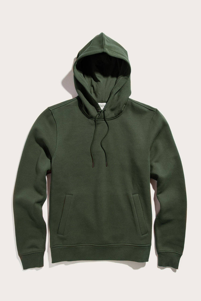 Felpa con cappuccio Williams verde foresta