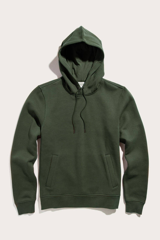 Felpa con cappuccio Williams verde foresta