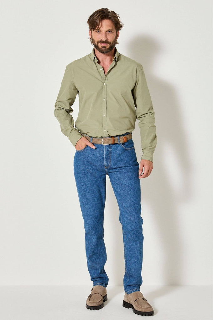 Camicia Stark in popeline di cotone