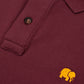 Polo Essential in Cotone Biologico Bordeaux