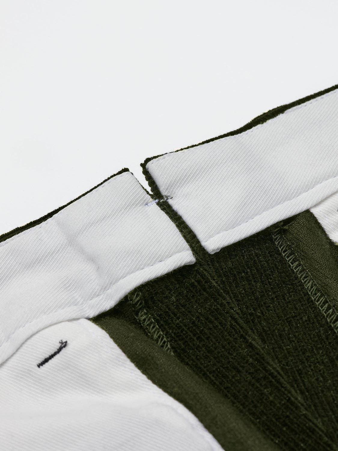Pantaloni Casca in velluto a coste olive