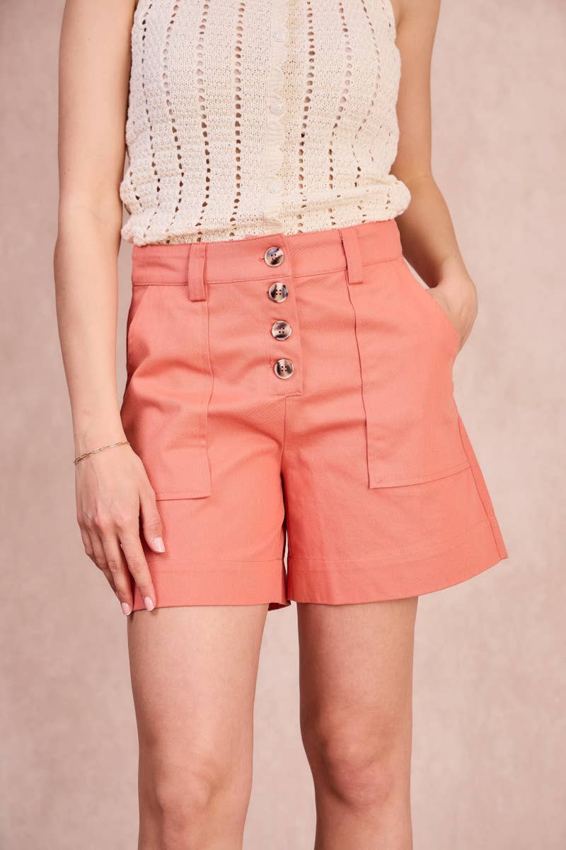 Shorts Prune in cotone