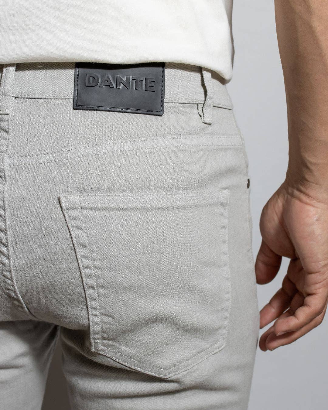 Pantaloni uomo Greiche in drill elasticizzato