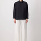 Camicia essenziale oversize in viscosa con tasca