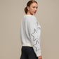 Maglione in maglia morbida con stelle